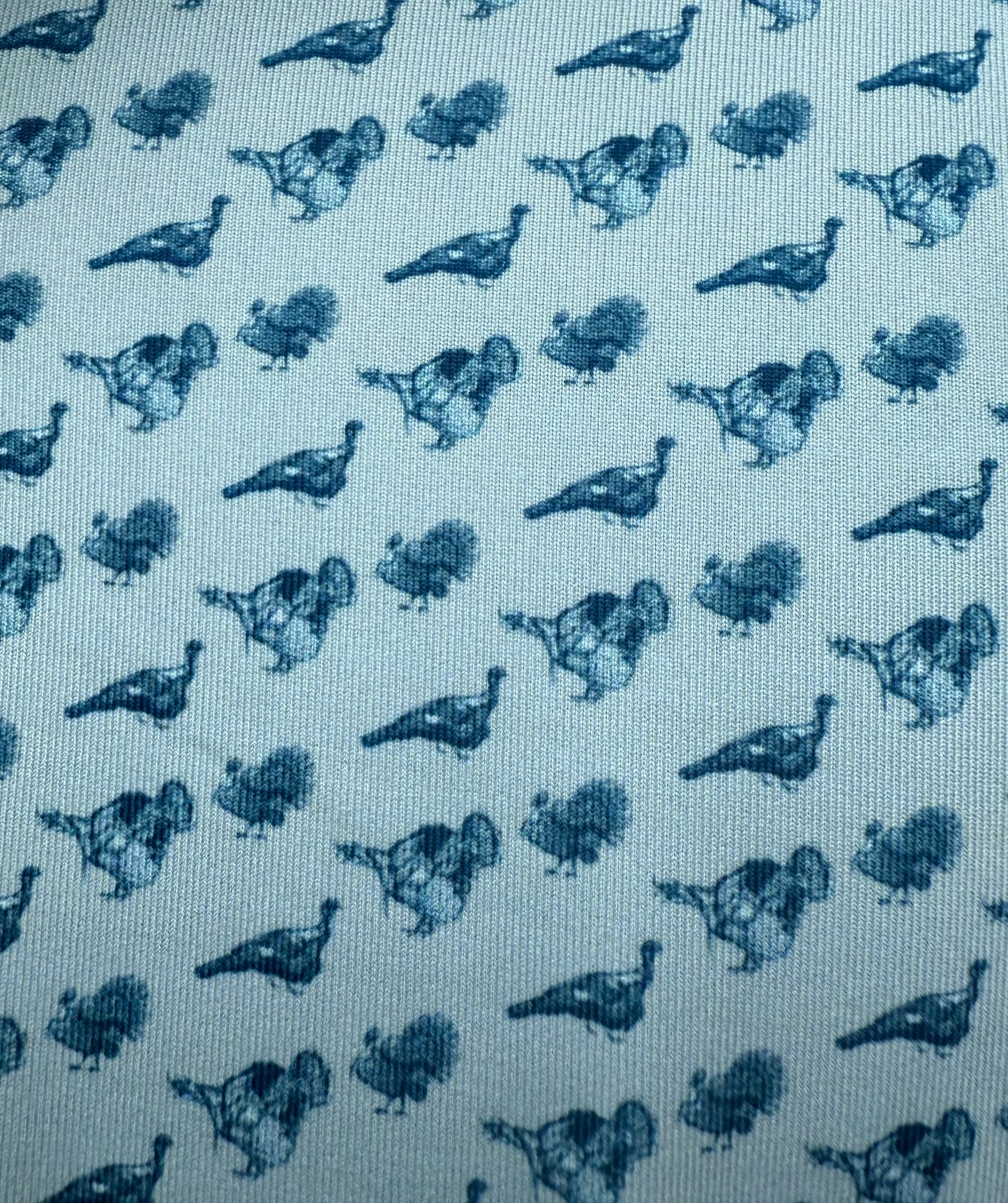 Gobblers Performance Polo - Blue Steel