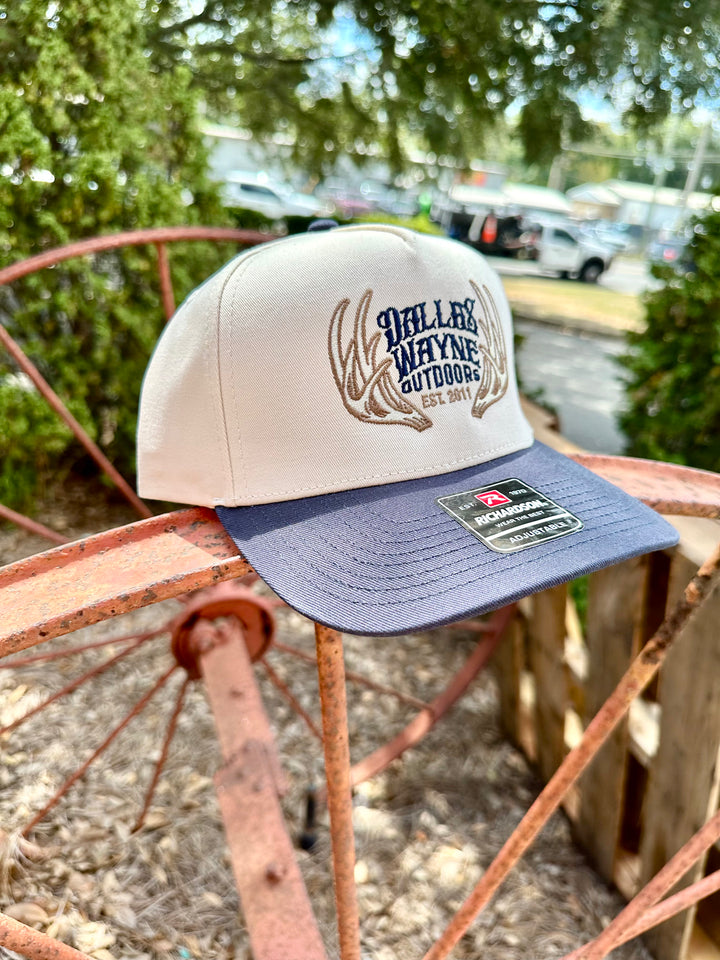 DW Shed Logo Hat - Cream & Navy
