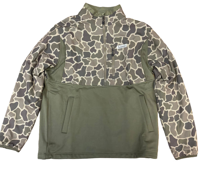Fielder 2.0 Quarter-Zip Pullover - Brush Camo