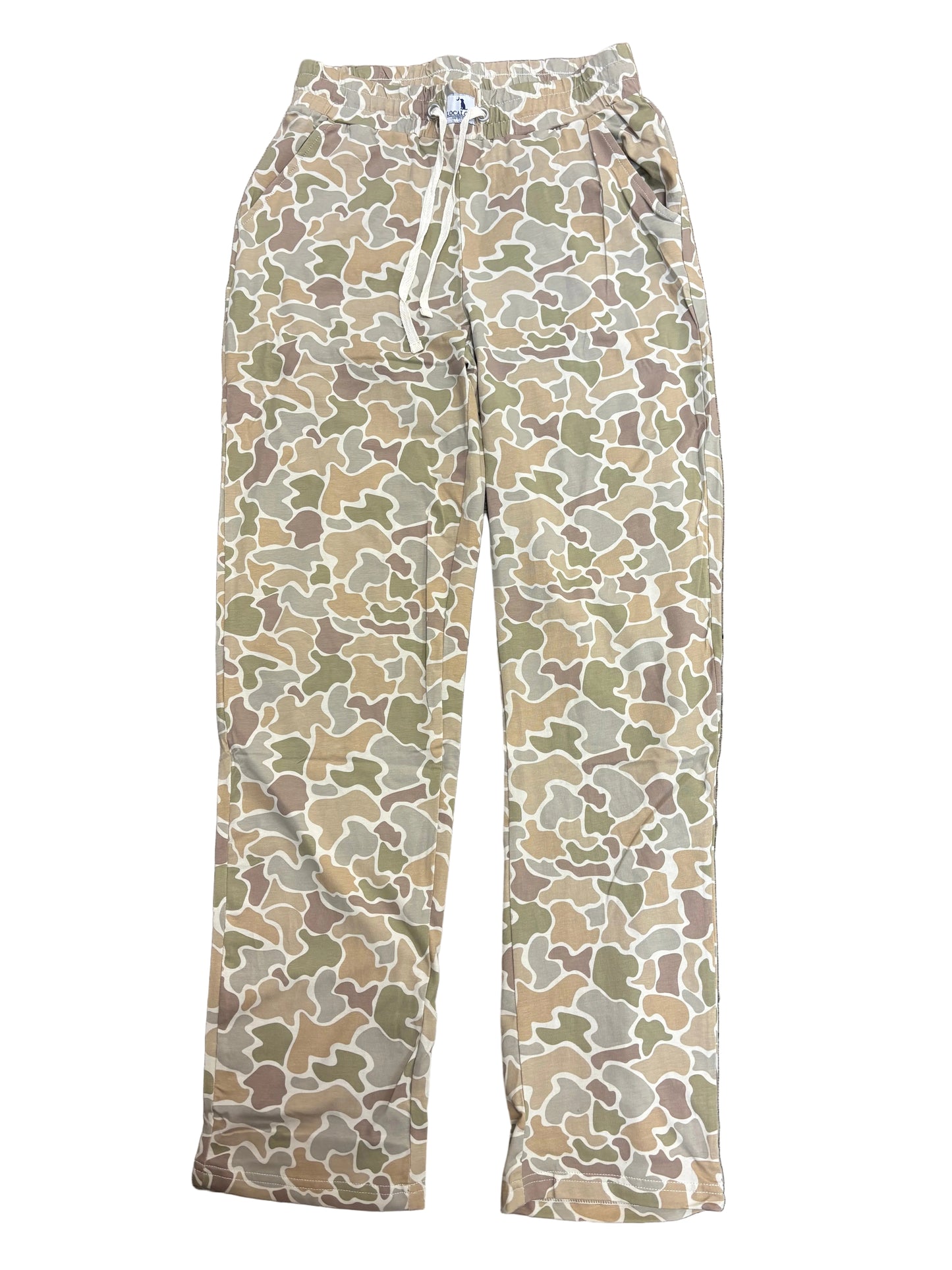 Local Girl Pajama Pants - Forest Camo Desert