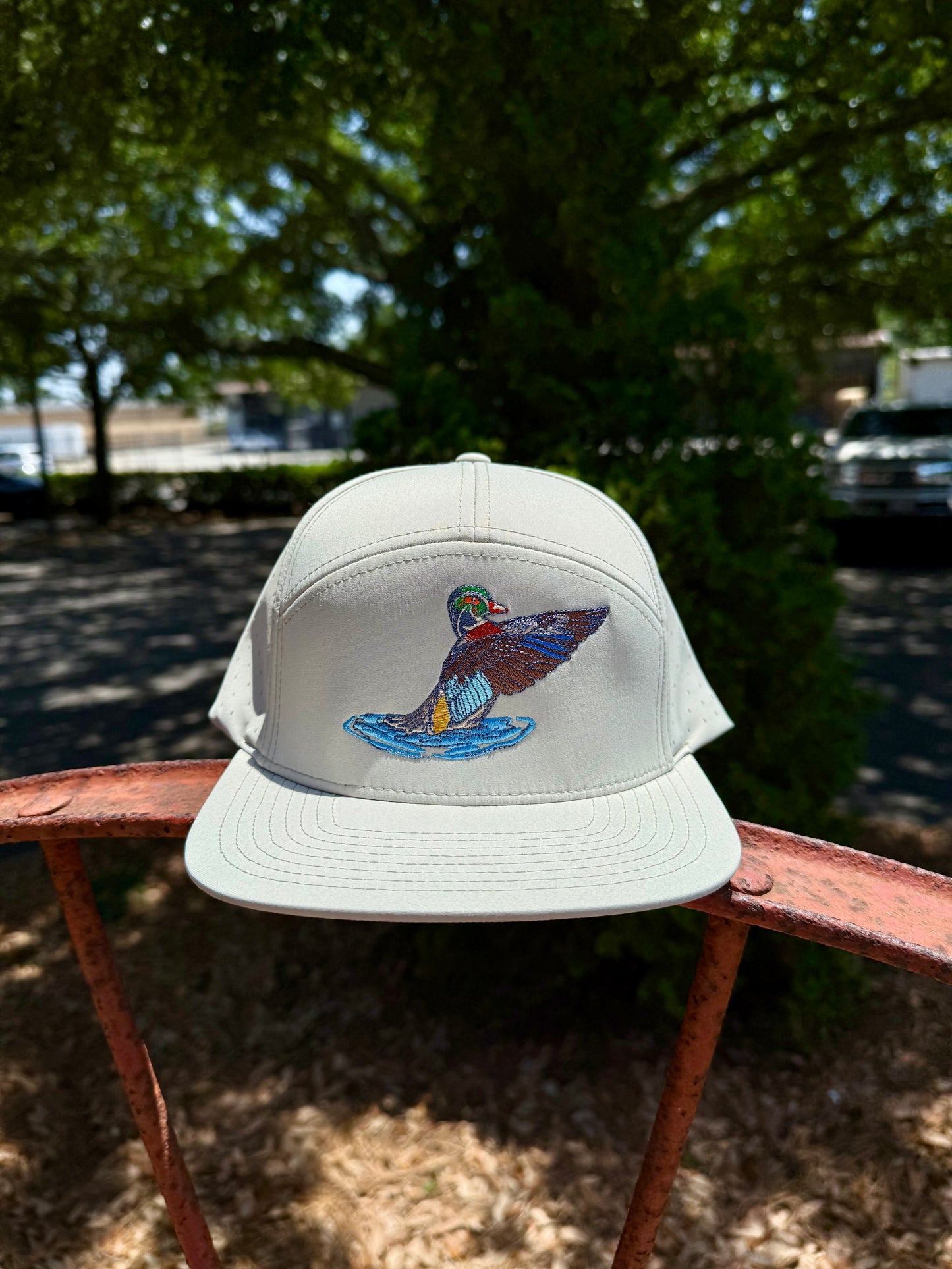 Wood Duck Performance Hat - Oat Milk