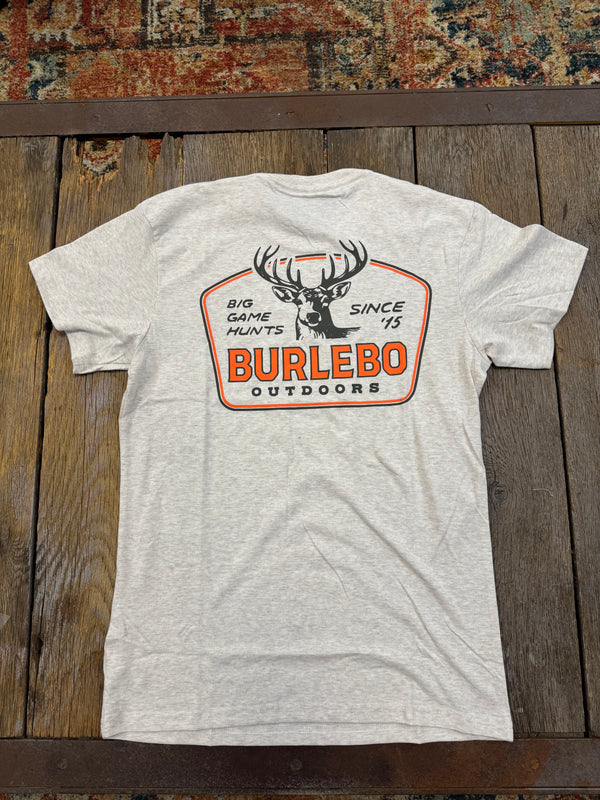 Short Sleeve Tee - Big Game Hunts - Oatmeal