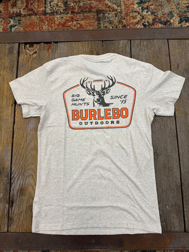 Short Sleeve Tee - Big Game Hunts - Oatmeal
