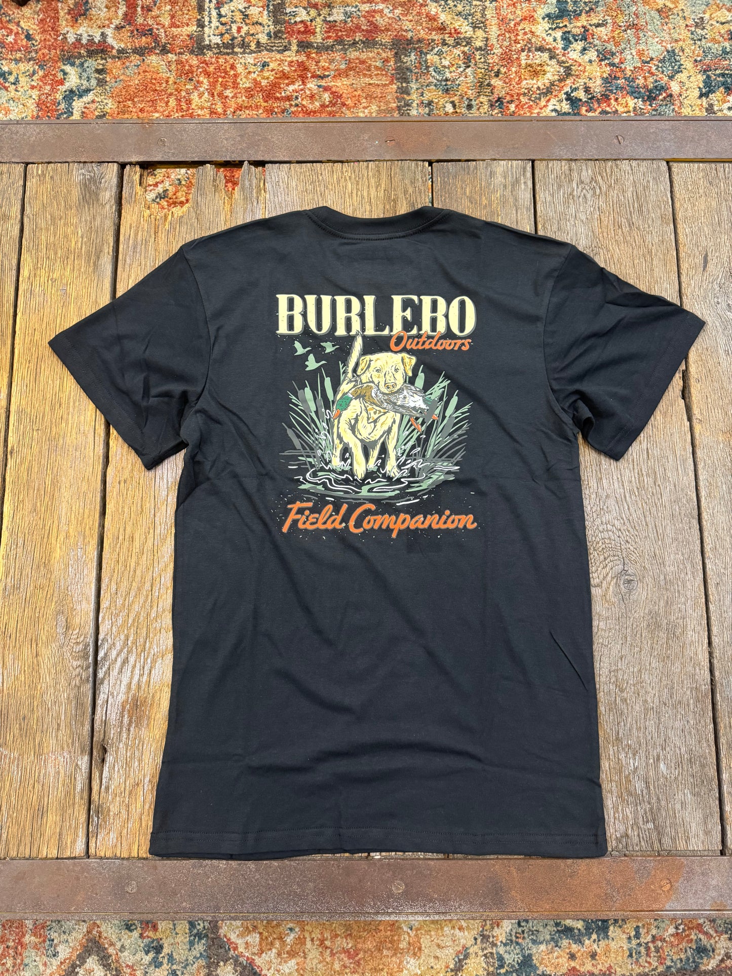 Short Sleeve Tee - Field Companion - Black