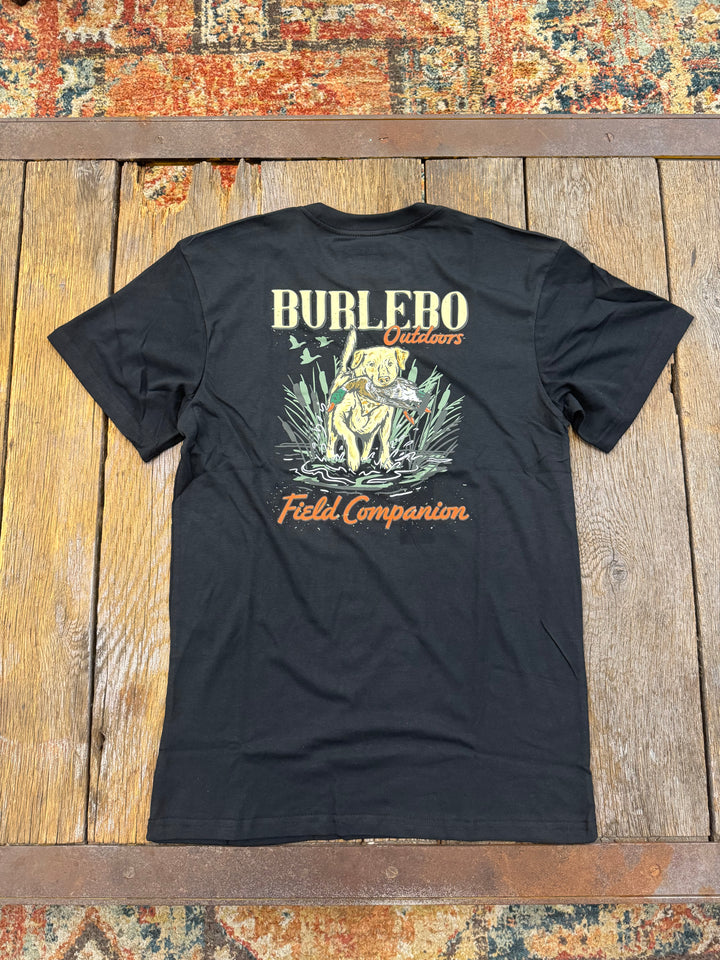 Short Sleeve Tee - Field Companion - Black