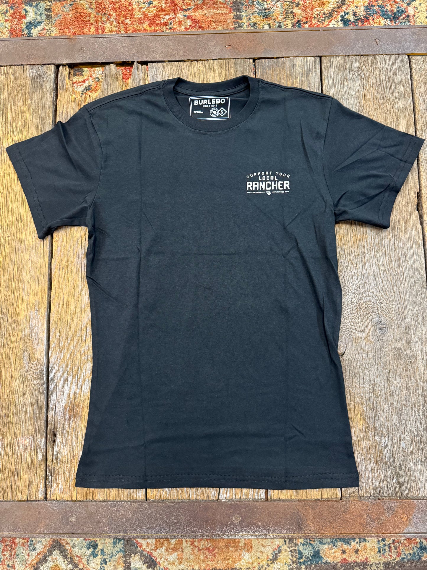 Short Sleeve Tee - Local Rancher - Black
