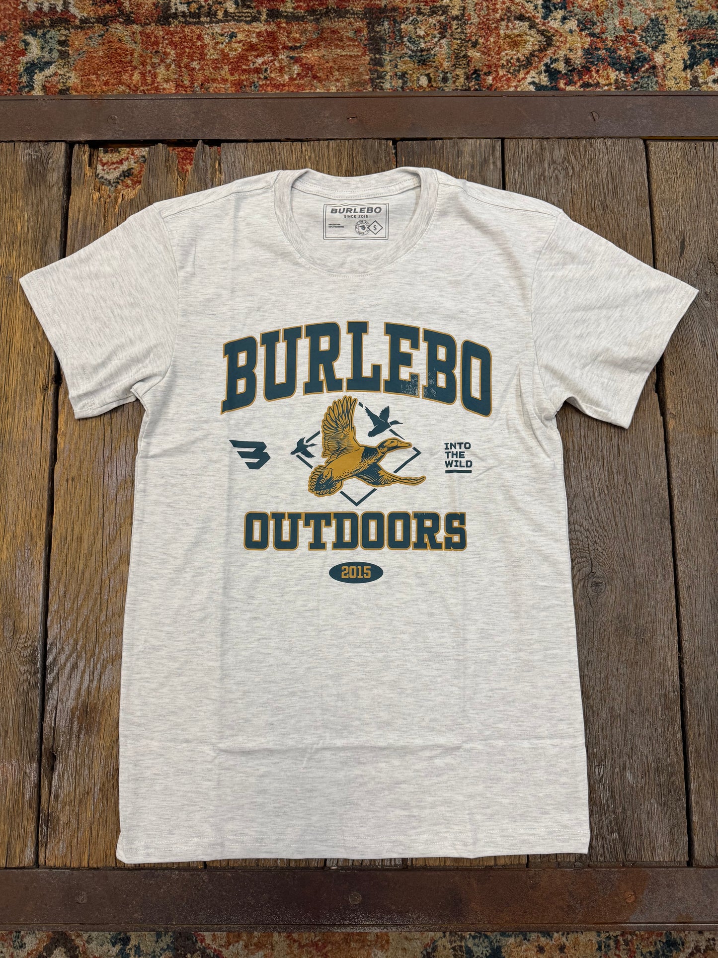 Short Sleeve Tee - Fly Wild - Ash Grey