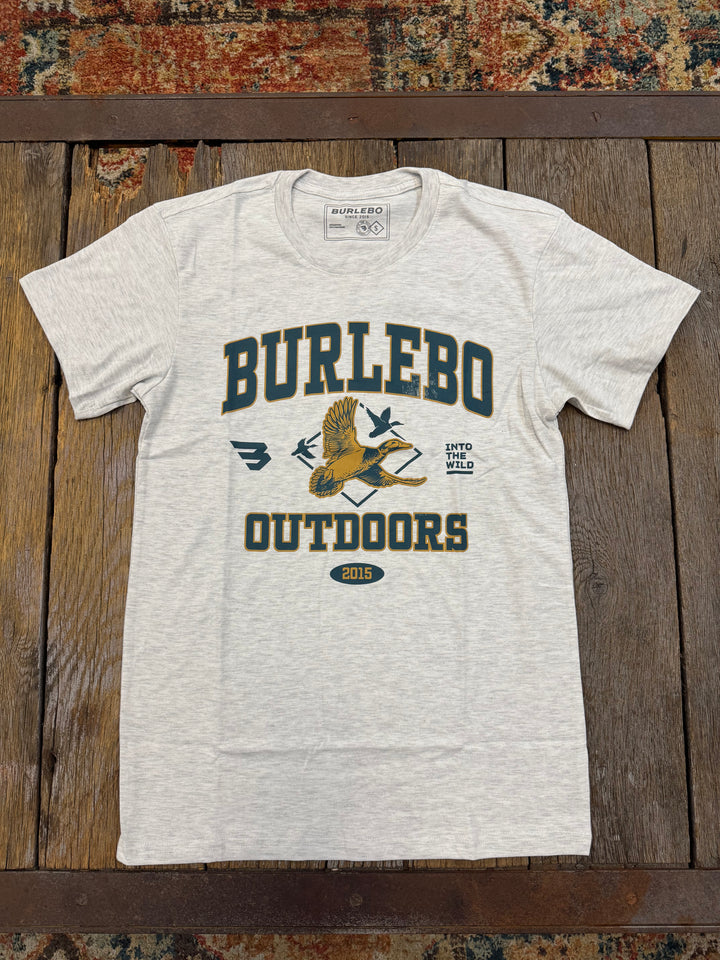 Short Sleeve Tee - Fly Wild - Ash Grey