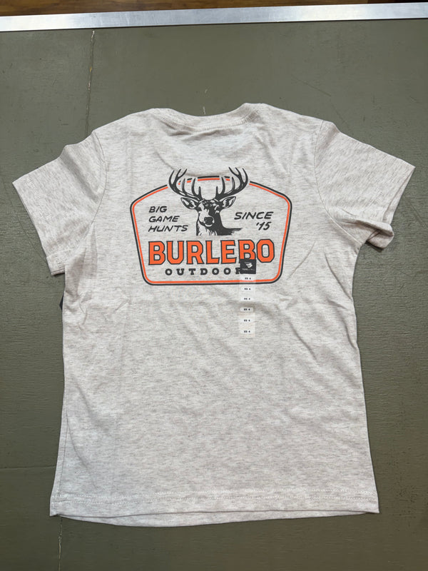 Youth Short Sleeve Tee - Big Game Hunts - Oatmeal