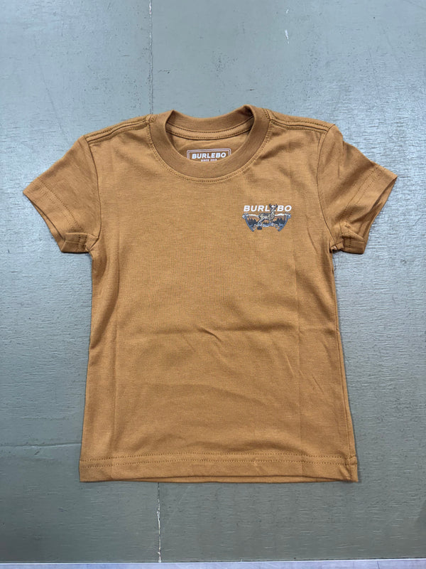 Youth Short Sleeve Tee - Bow Hunter - Light Brown