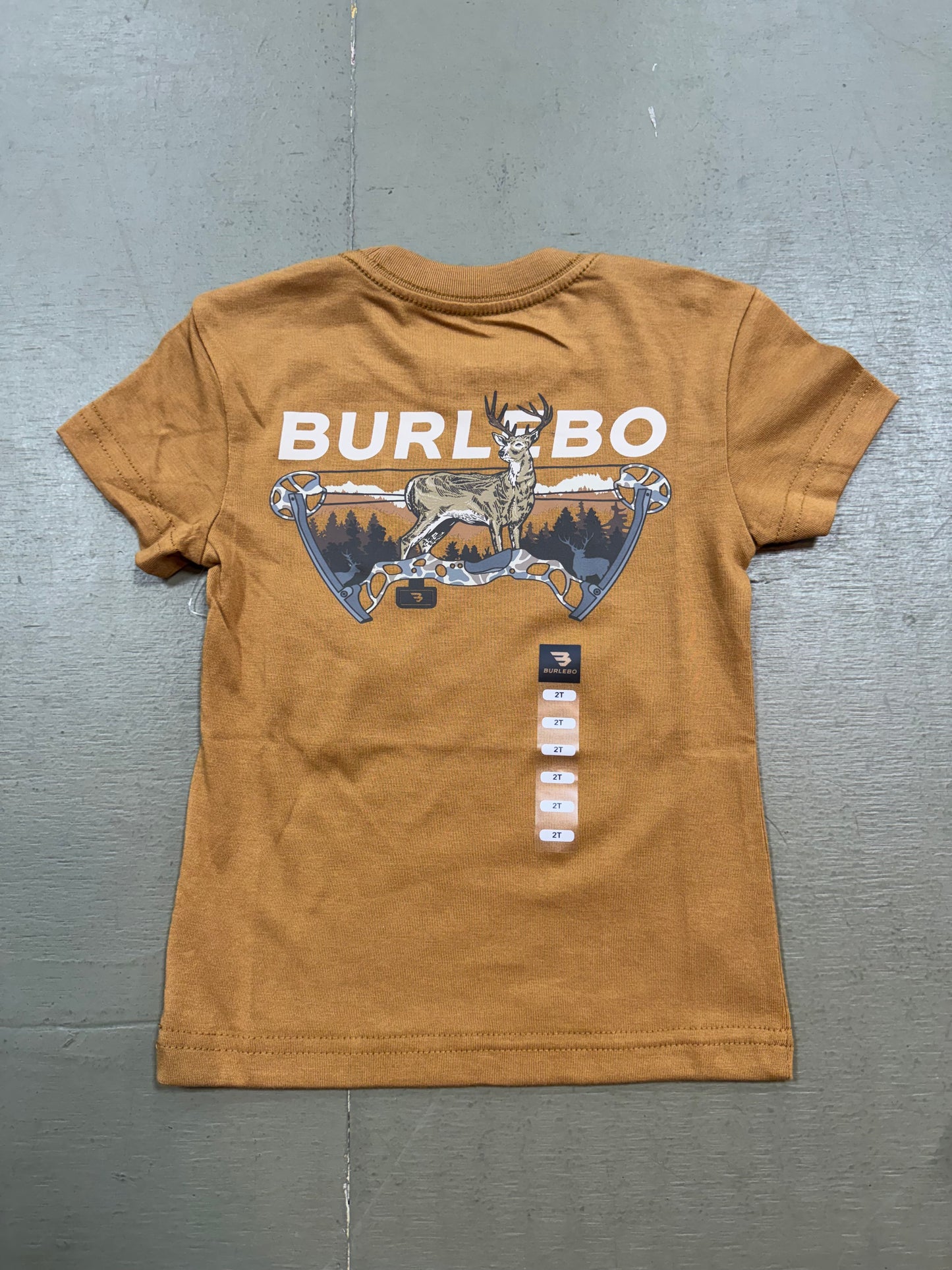 Youth Short Sleeve Tee - Bow Hunter - Light Brown
