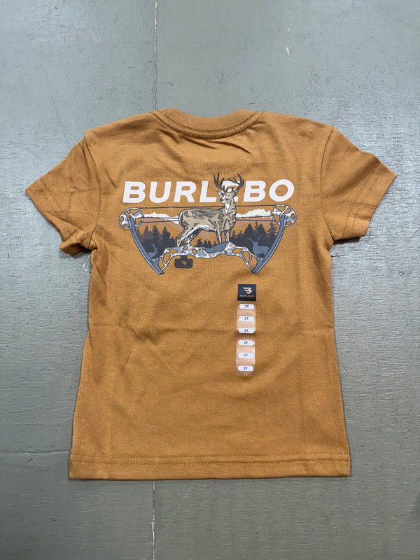 Youth Short Sleeve Tee - Bow Hunter - Light Brown