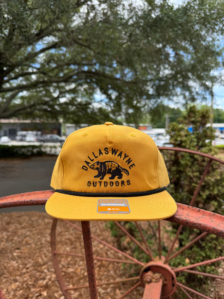 Dallas Wayne Field Hat - Possum - Biscuit & Black