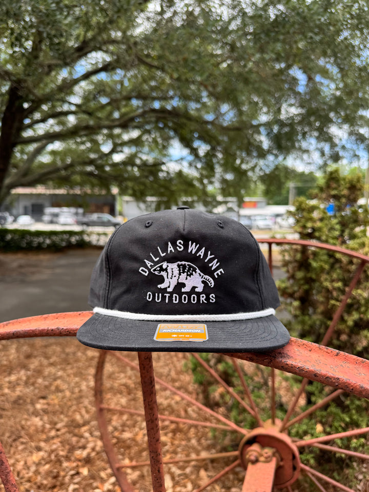 Dallas Wayne Field Hat - Opossum - Black
