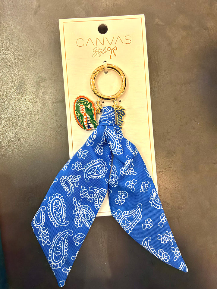 Florida Gators Bandana Keychain
