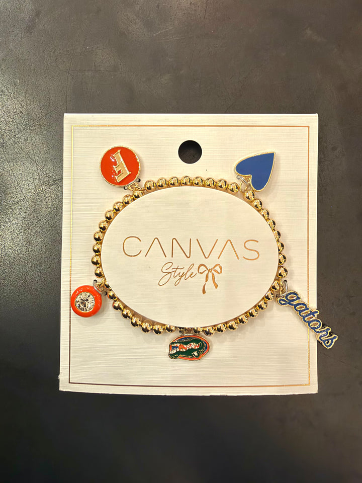 Florida Gators Charm Bracelet
