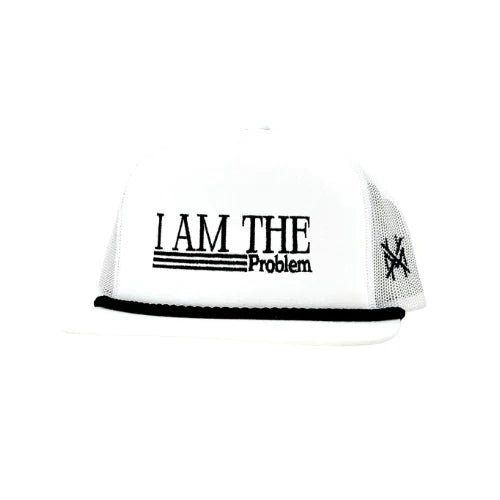 MHC I Am The Problem Trucker Hat - White/Black