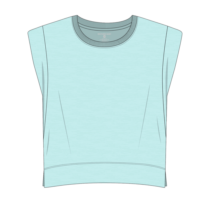 Daydream Slub Tank - Sky Mist