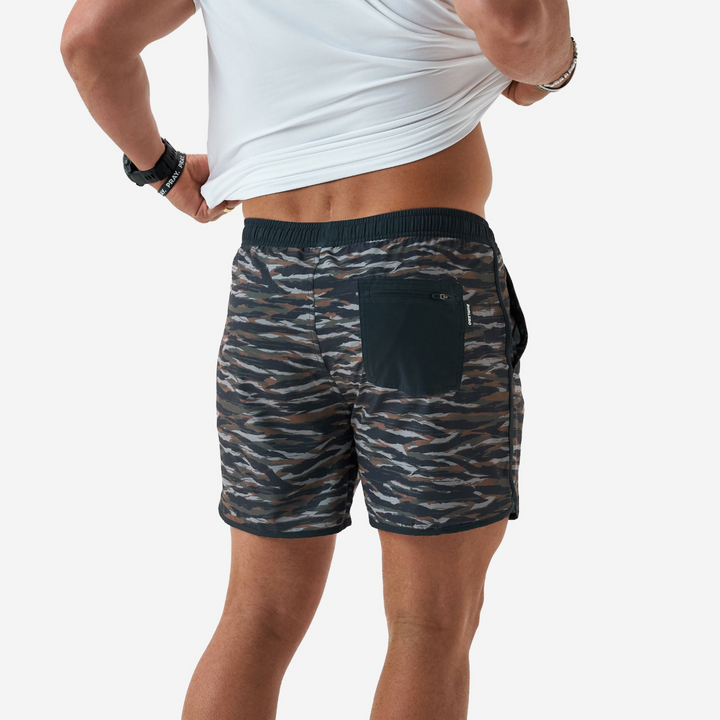 Swim Trunks - Tiger Wetland Camo