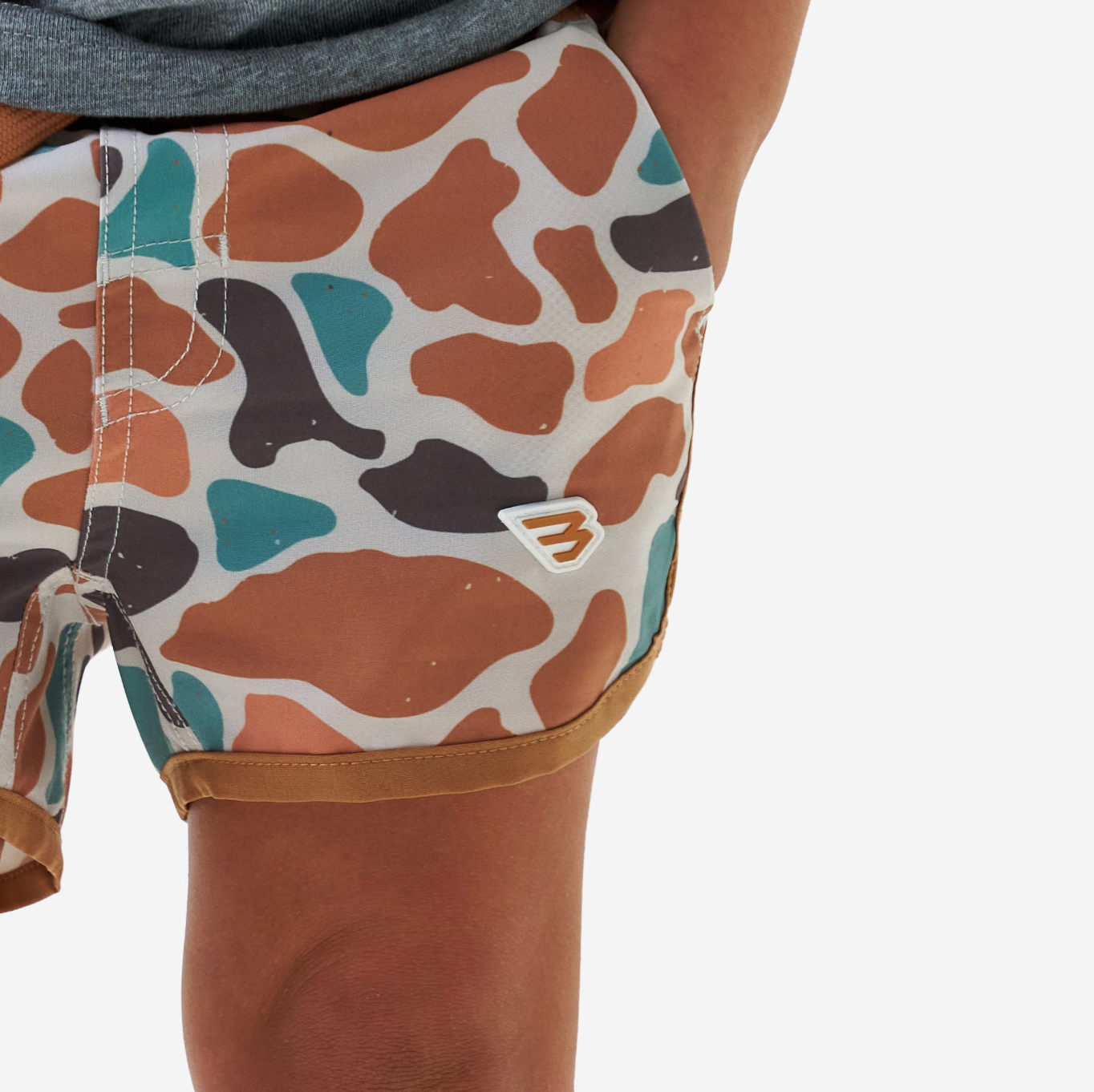 Youth Swim Trunk - Bayside Camo