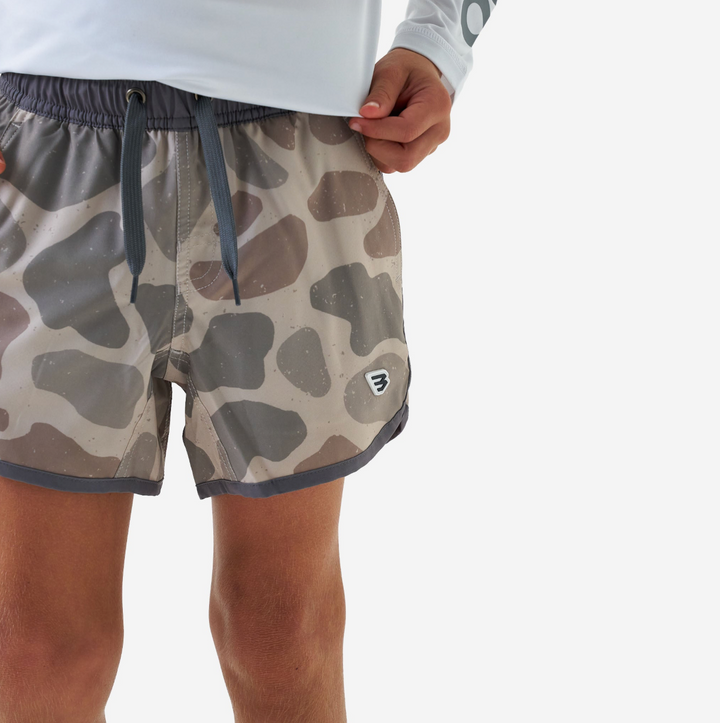 Youth Swim Trunk - Jumbo Deer Camo