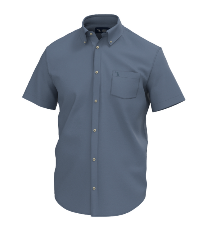 Lowcountry Button Down - Dark Slate