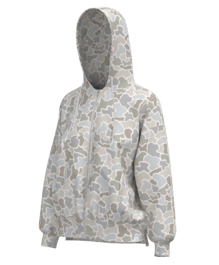 LG Velvet Fleece Front-Zip Hoodie - FC Saltwater