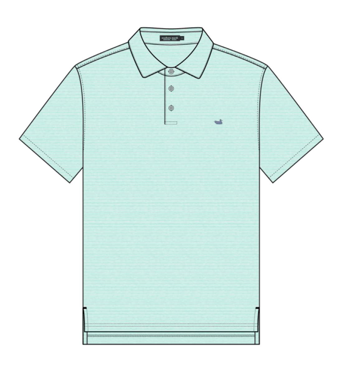 Amagansett Relaxed Polo - Mint