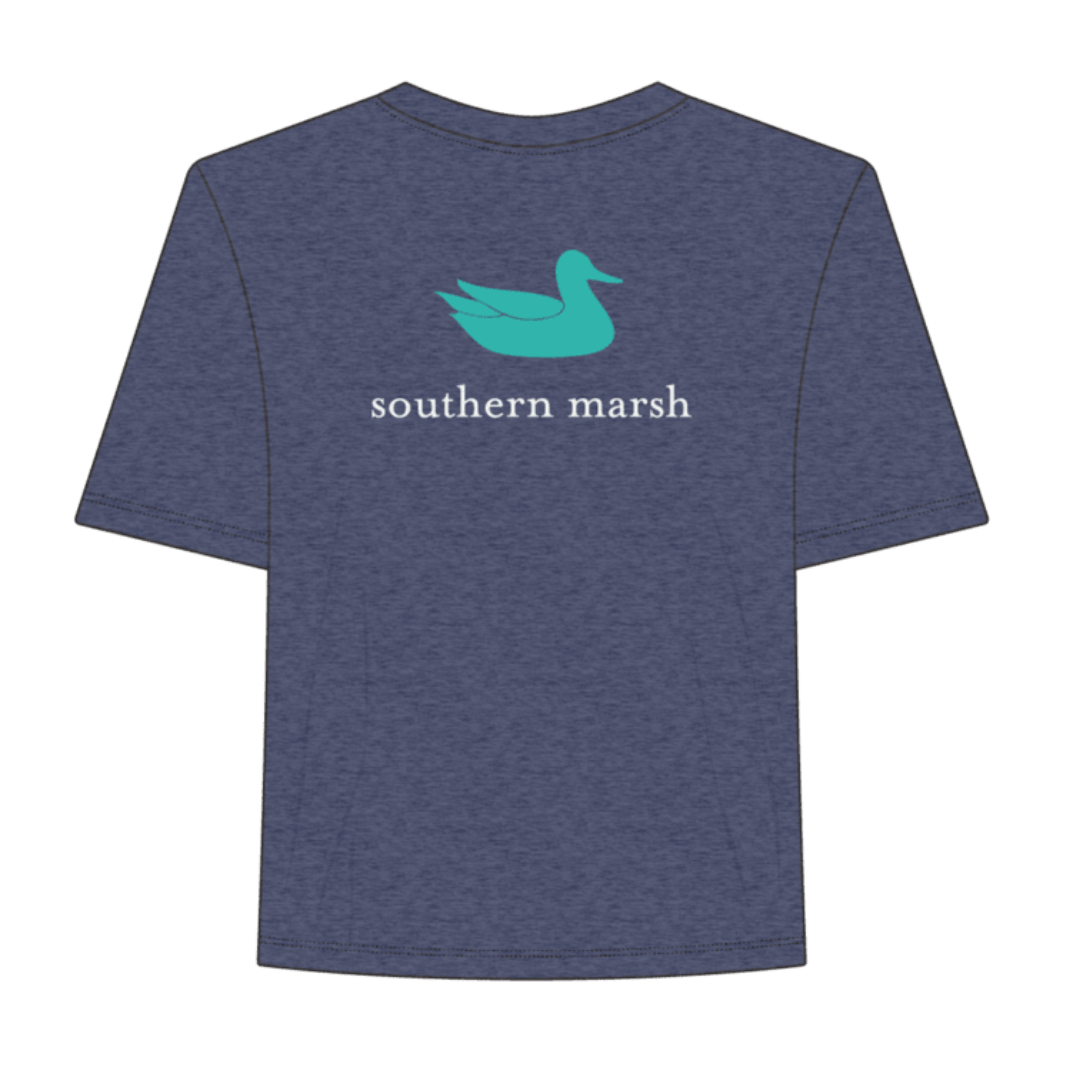 SouthernClassics™ Comfort Tee - Authentic - Washed Navy