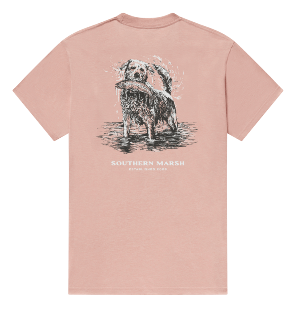 SEAWASH™ Tee - Shake & Release - Salmon