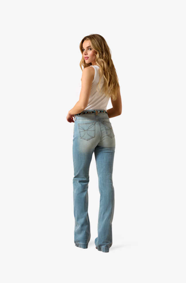 High Rise Marnie Slim Trouser Jeans - Maryland