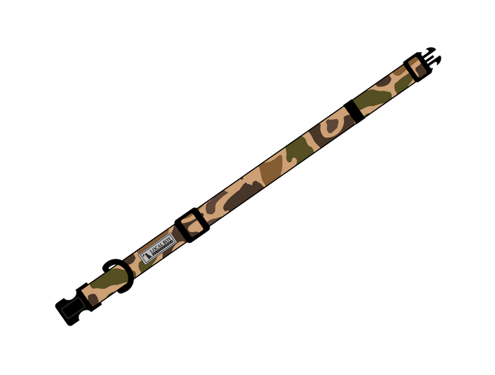 Original Dog Collar - Old School Camo