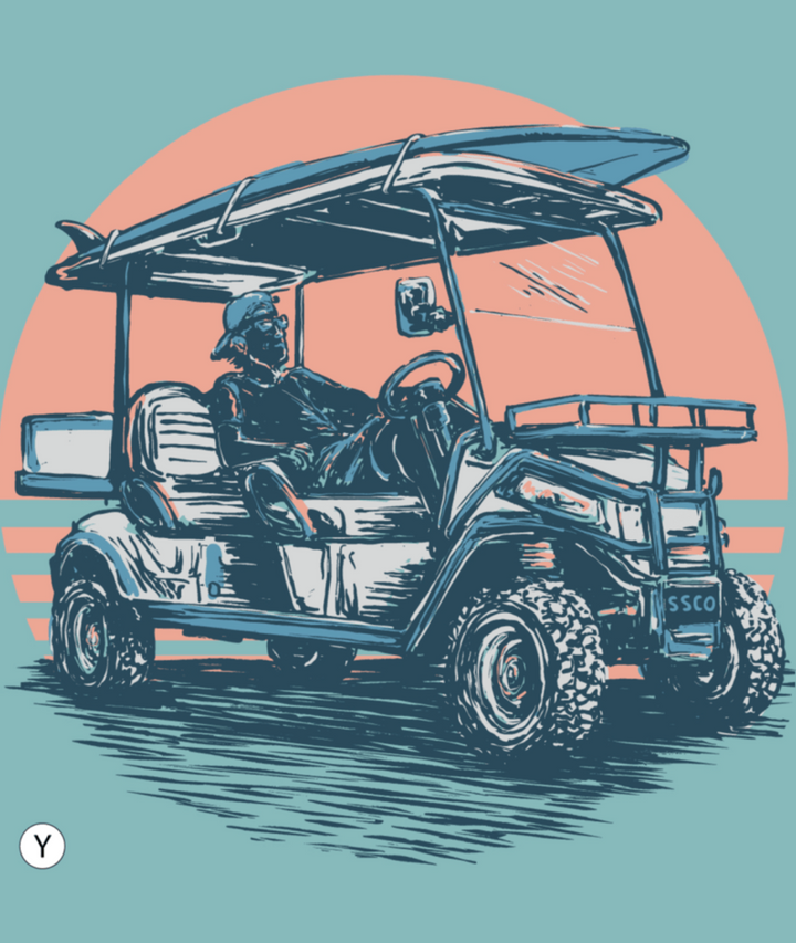 Youth Just Chillin Tee SS - Lakeshore