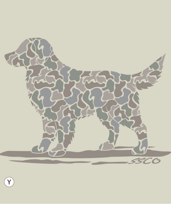 Youth Camo Retriever Tee SS - Moonlight