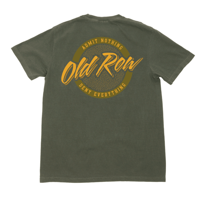 Circle Logo Pocket Tee - Moss