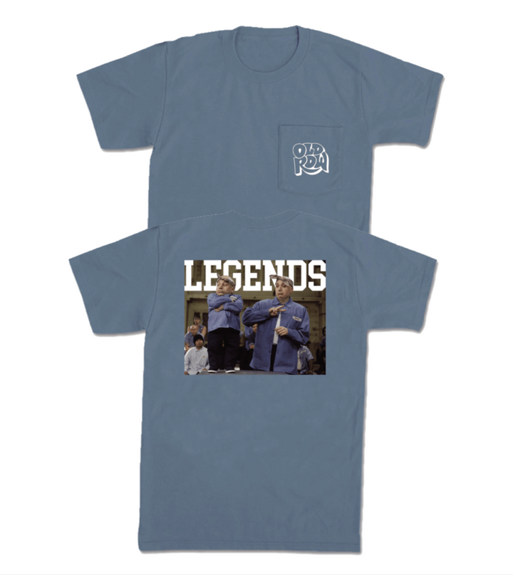 Start A Riot Pocket Tee - Blue Jean