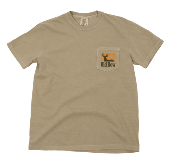 The Smoking Buck Pocket Tee