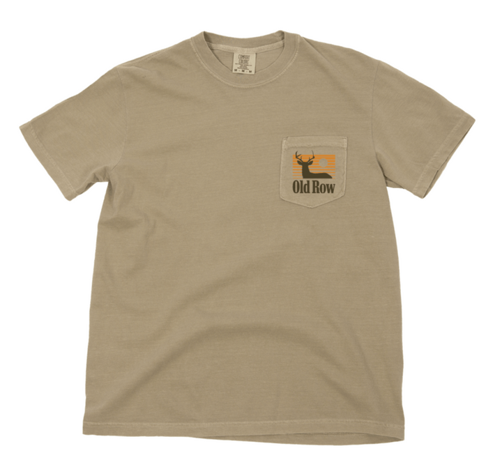 The Smoking Buck Pocket Tee
