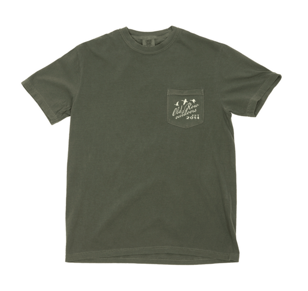 The Five Ducks Pocket Tee - Moss