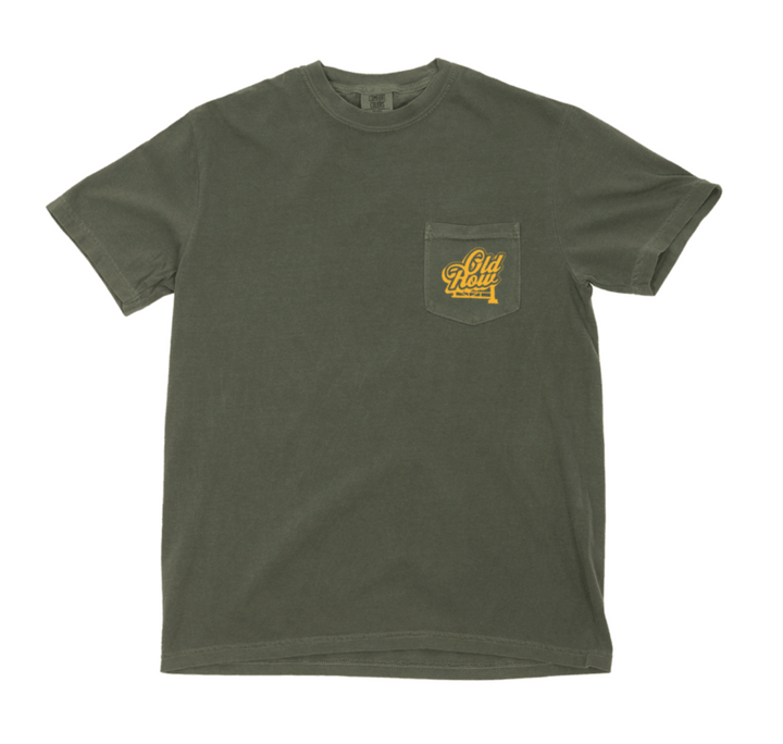 Desert Drives Pocket Tee - Moss
