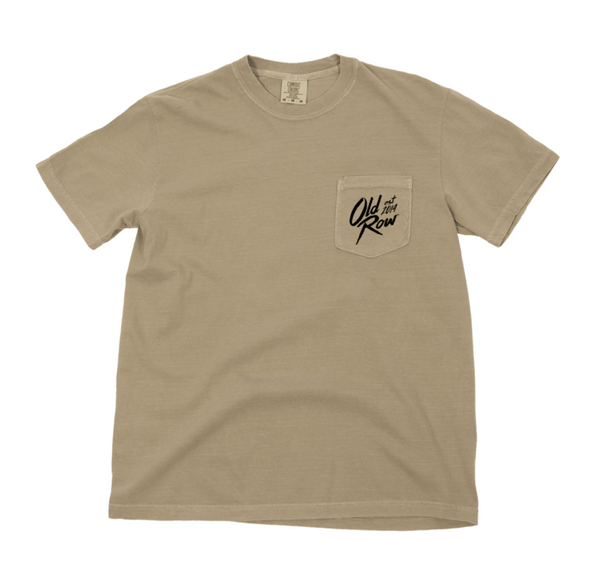The Party Animals Pocket Tee - Khaki