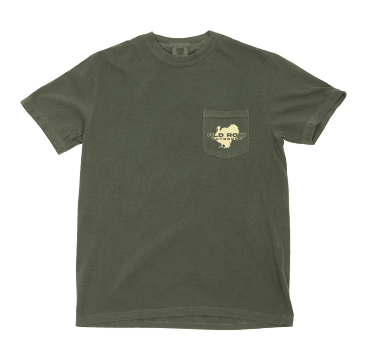Camo Turkey Pocket Tee - Moss