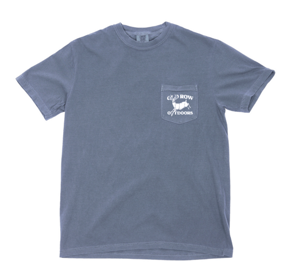 Chasin' Tail Pocket Tee - Denim