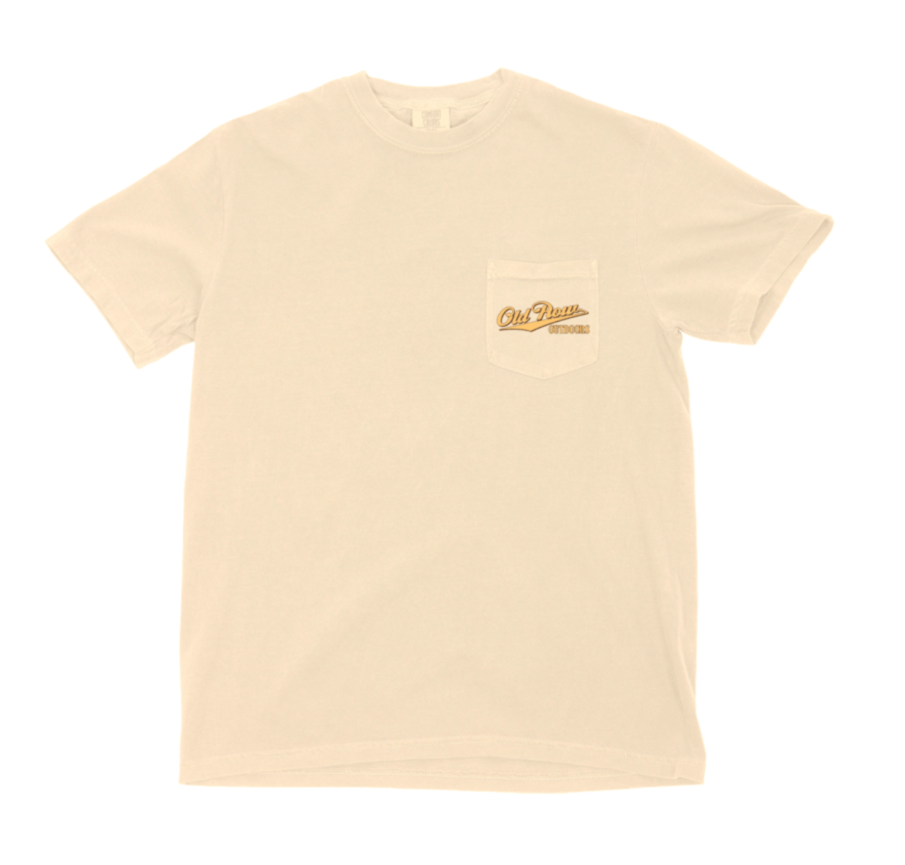 On The Hunt Pocket Tee - Ivory