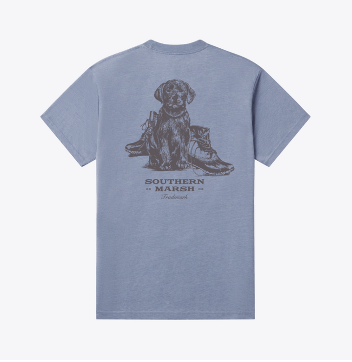 SEAWASH™ Pup & Boots - Washed Blue