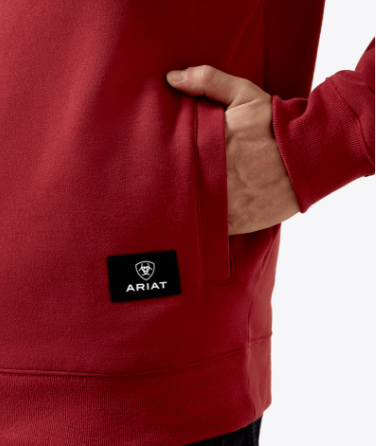 Core 1/4 Zip Sweatshirt - Brick Red