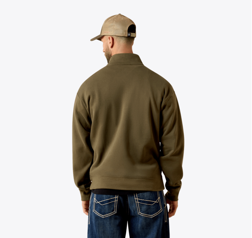Core 1/4 Zip Sweatshirt - Grape Leaf