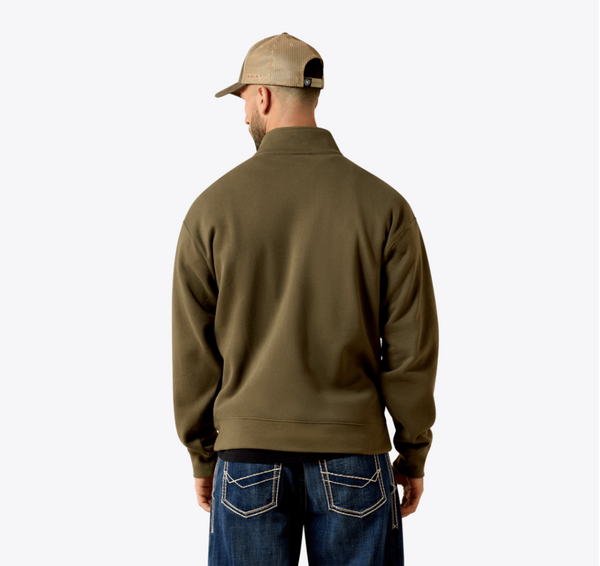 Core 1/4 Zip Sweatshirt - Grape Leaf