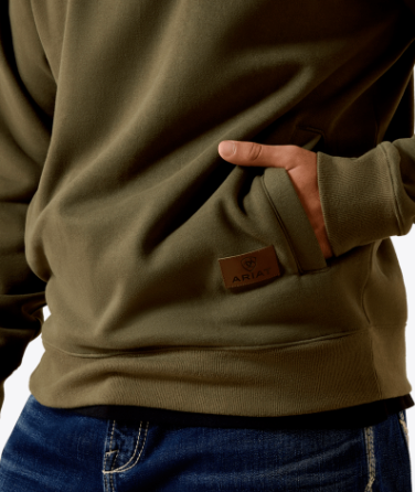 Core 1/4 Zip Sweatshirt - Grape Leaf
