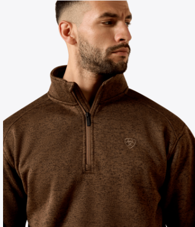 Caldwell 1/4 Zip Sweater - Carafe